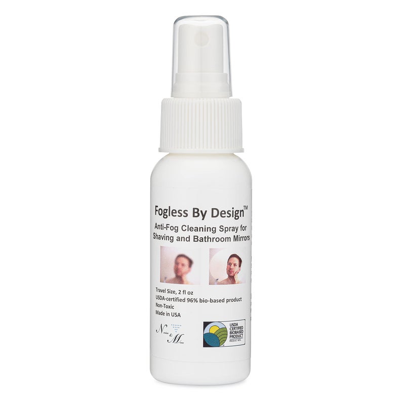 Fogless By Design Bathroom Mirror Anti-Fog Spray - Image 1